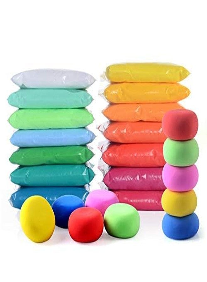 Evisha Modelling DIY Air Dry Clay Play Dough Light Weight for Kids and Art & Craft (Twenty Four Pack Clay) - Image 2